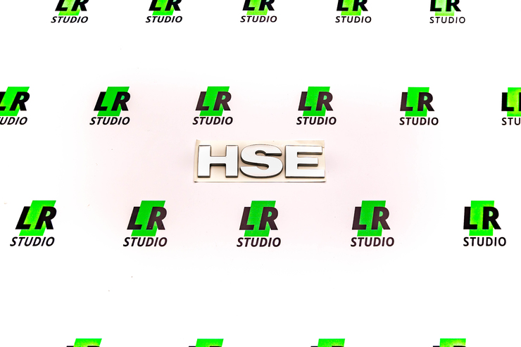 Шильда ( Эмблема ) HSE серая